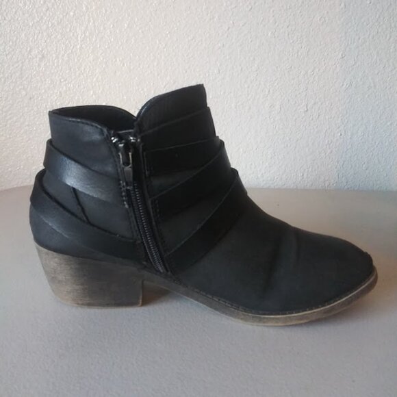 Jellypop women's size 7.5 black and brown ankle boots - Picture 7 of 13